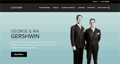 Desktop Screenshot of gershwin.com